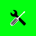 logo tournevis/clé / maintenance